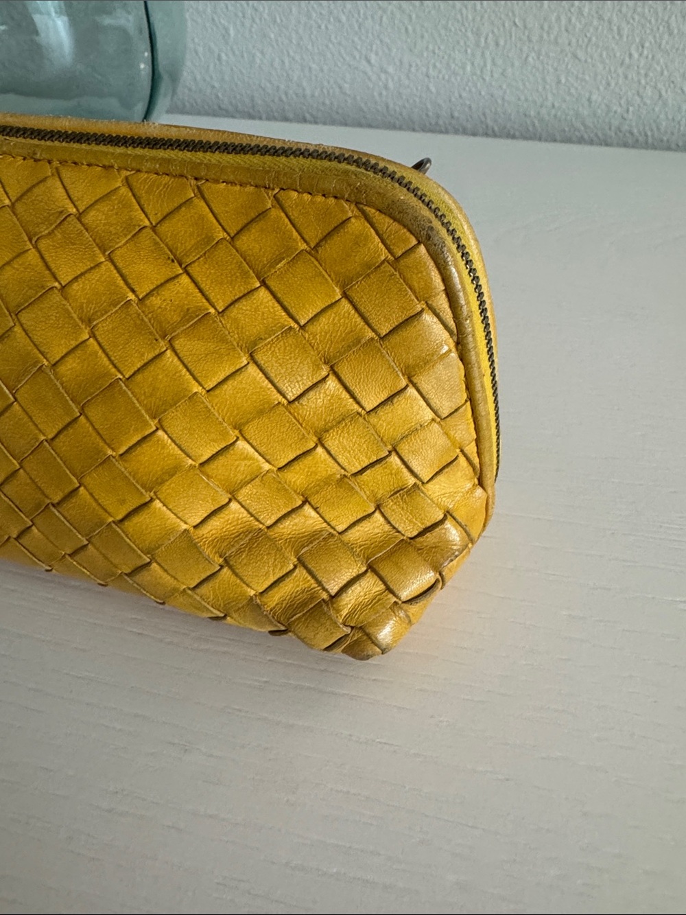 Bottega Veneta Yellow Clutch Pouch - Picture 6 of 10